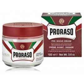 Proraso Red Line Pre-Shaving Cream habemeajamiseelne kreem kuivale nahale