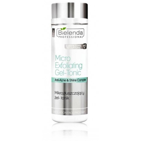 Bielenda Professional Anti-Acne Micro Exfoliating Gel-Tonic vistrikevastane näotoonik 200 g