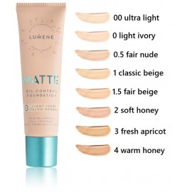 Lumene Matte Oil Control Foundation матовая база под макияж 30 ml.