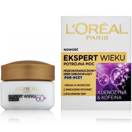 Loreal Age Specialist 60+ крем для глаз против морщин 15 мл.