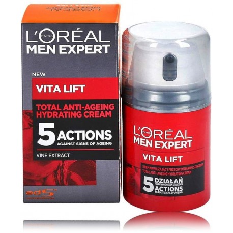 Loreal Paris Men Expert VitaLift 40+ увлажняющий крем для лица для зрелой кожи