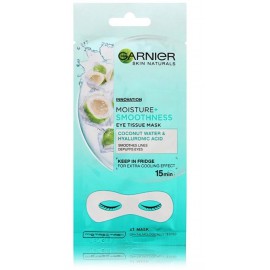 Garnier Moisture+Smoothness Eye Tissue Mask листовая маска вокруг глаз 1 шт.