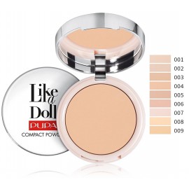 PUPA Like A Doll Nude Skin Compact Powder SPF15 kompaktpuuder 10 g