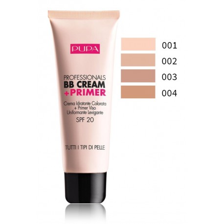 PUPA Professionals BB Cream & Primer SPF20 BB крем и тональная основа  30 ml.