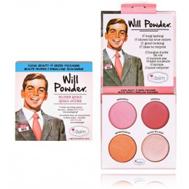 The Balm Will Powder Blush Quad põsepunapalett 10 g