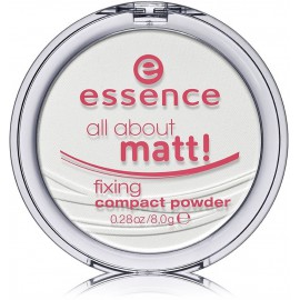 Essence All About Matt Fixing Compact Powder fikseeriv kompaktpuuder