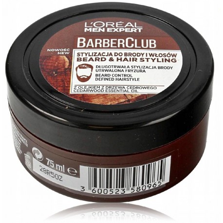 L'OREAL Men Expert Barber Club Beard & Hair Styling viimistluspumat