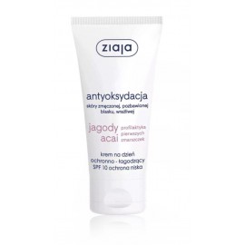 Ziaja Acai Berry rahustav ja näokreem SPF10