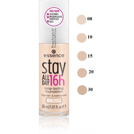 Essence Stay All Day 16H Long-Lasting Make-Up kauapüsiv jumestuskreem 30 ml