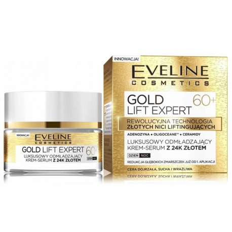 Eveline Gold Lift Expert 60+ näokreem küpsele nahale
