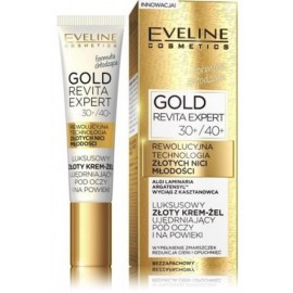 Eveline Gold Revita Expert 30+/40+ silmaaluste geel