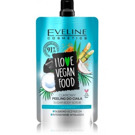 Eveline I Love Vegan Food Coconut Detox kehakoorija