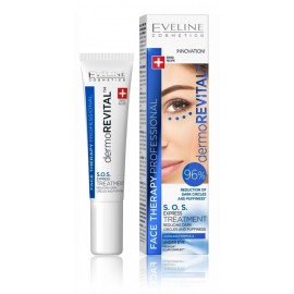 Eveline Face Therapy Dermorevital SOS восстанавливающий крем для глаз