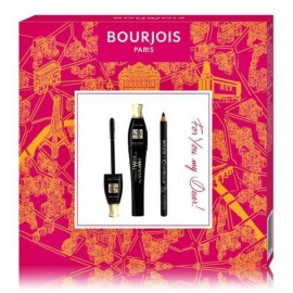 Bourjois komplekt (Twist Up The Volume Mascara Ultra Black ripsmetušš 8 ml + Khol & Contour Black Eye Pencil silmapliiats 1.14 g)