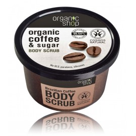 Organic Shop Organic Coffee & Sugar Body Scrub kehakoorija