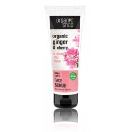 Organic Shop Organic Ginger & Cherry Cleansing Face Scrub näokoorija