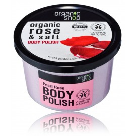 Organic Shop Organic Rose & Salt Body Polish kehakoorija