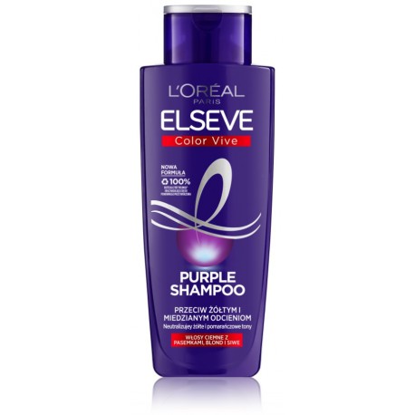 L`Oreal Elseve Colour Protect Anti-Brassiness Purple šampoon heledatele juustele