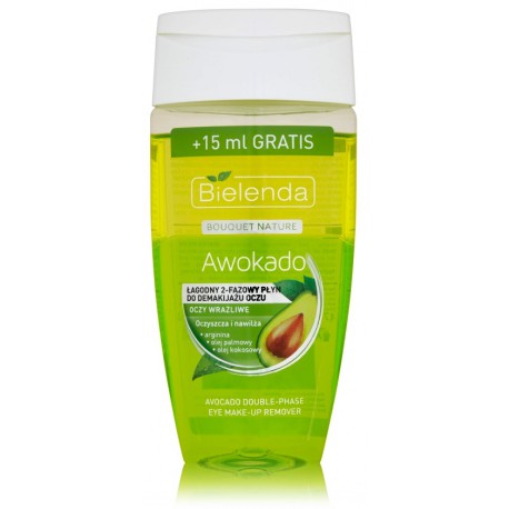 Bielenda Bouquet Nature Avocado Double-Phase Make-Up Remover kahefaasiline meigieemaldaja