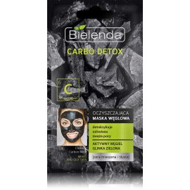 Bielenda Carbo Detox Purifying Charcoal Mask очищающая маска с углем