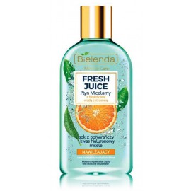 Bielenda FRESH JUICE Moisturizing Micellar Liquid увлажняющая мицеллярная вода с цитрусовой водой и апельсиновым соком