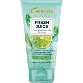 Bielenda FRESH JUICE Detoxifying Coarse-Grained Scrub detoksifitseeriv koorija tsitruseveega