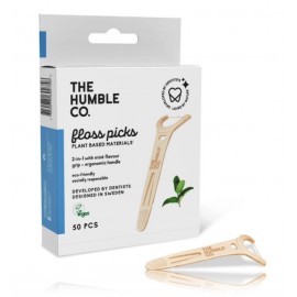 The Humble Co. Dental Floss Picks Mint межзубная нить