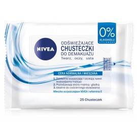 NIVEA 3in1 Refreshing Cleansing Wipes meigieemalduslapid