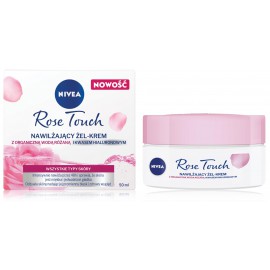 NIVEA Rose Touch Moisturizing Face Cream-Gel niisutav näokreem