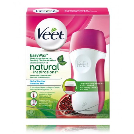 Veet Natural Inspirations Easy Wax elektrooniline sooja vaha epileerimissüsteem