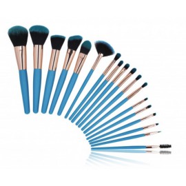 Mimo Tools for Beauty Makeup Brush Blue набор кистей для макияжа 18 шт.