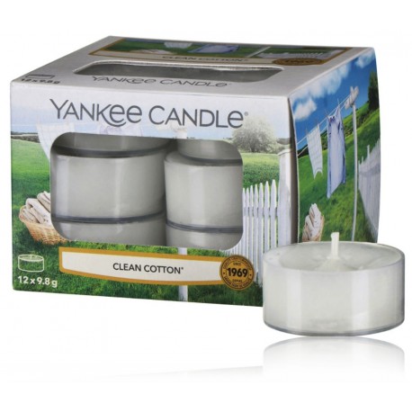 Yankee Candle Clean Cotton lõhnaküünal