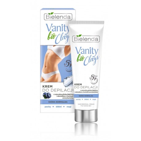 Bielenda Vanity Bio Clays Hair Removal Cream With Blue Clay depilatsioonikreem normaalsele nahale