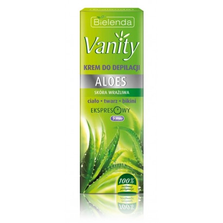 Bielenda Vanity Aloe Hair Removal Cream depilatsioonikreem tundlikule nahale