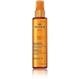 Nuxe Sun Tanning Oil SPF10 масло для загара