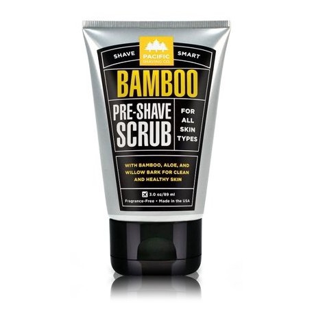 Pacific Bamboo Pre-Shave Scrub näokoorija meestele