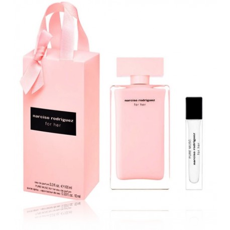 Narciso Rodriguez for Her komplekt naistele (100 ml EDP + 10 ml Pure Musc)