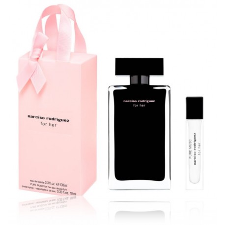 Narciso Rodriguez for Her набор для женщин (100 мл. EDT + 10 мл. Pure Musc)