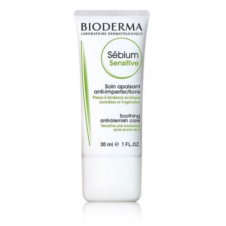 BIODERMA Sebium Sensitive Soothing Anti-Blemish Care успокаивающий крем для лица