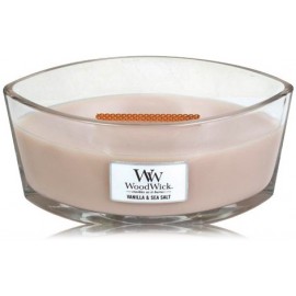 WoodWick Vanilla & Sea Salt lõhnaküünal