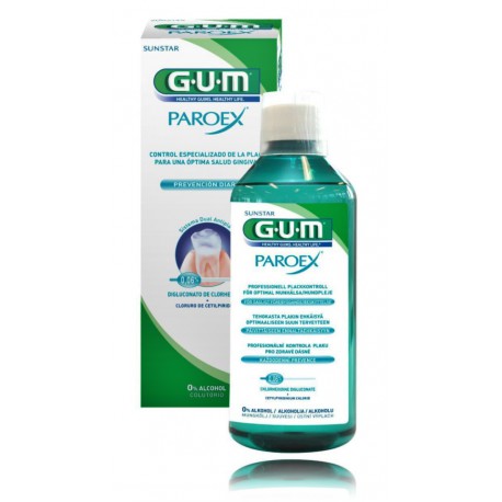 GUM Paroex антисептическая жидкость для полоскания рта