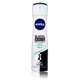 Nivea Invisible Black & White Fresh sprei-antiperspirant naistele