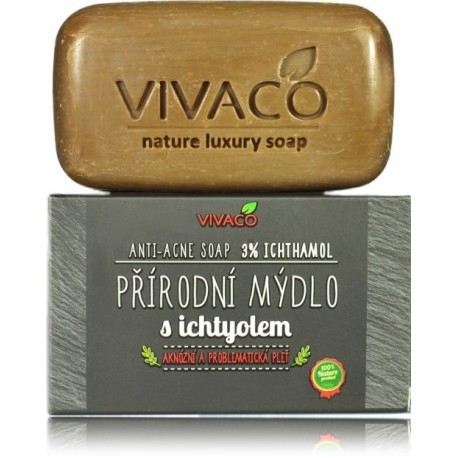 Vivaco Anti - Acne Soap 3% seep aknele kalduvale nahale