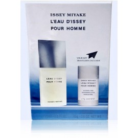 ISSEY MIYAKE L´Eau D´Issey pour Homme komplekt meestele (75 ml EDT + pulkdeodorant 75 ml)