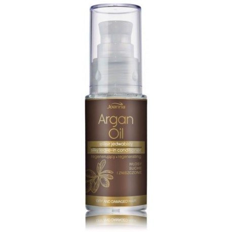 Joanna Argan Oil Regenerating Silky Leave-In Conditioner pähejäetav palsam kuivadele ja kahjustatud juustele