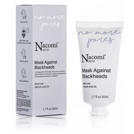 Nacomi Next Level Mask Against Blackheads poore puhastav näomask