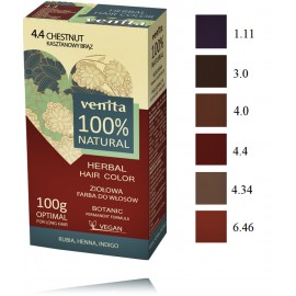 Venita Herbal Hair Color 100 % натуральные растительные краски для волос