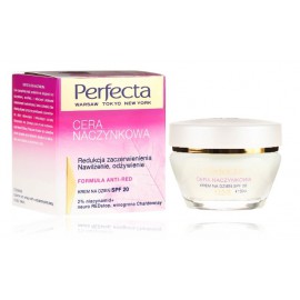 Perfecta Capillary Anti-Redness SPF20 päevakreem laienenud kapillaaridele