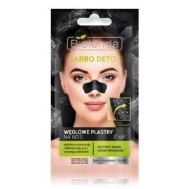 Bielenda Carbo Detox Cleansing Carbon Nose Pore Strips очищающие пластыри для носовой области