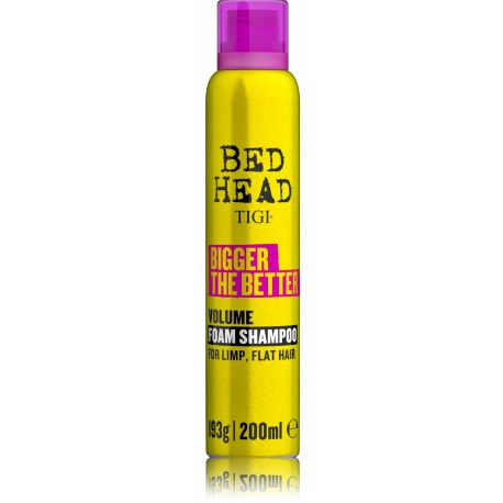 Tigi Bed Head Bigger The Better Volume Foam Shampoo šampoon